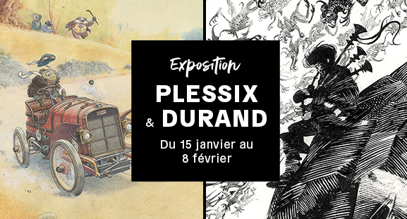 Exposition Michel Plessix et Michel Durand, du 15 janvier au 8 f�vrier 2025 � la galerie Daniel Maghen